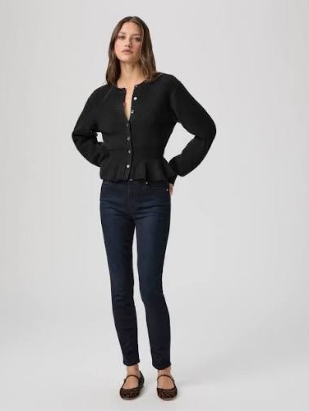 PAIGE Hoxtox Ankle Dark Indigo Skinny Jeans